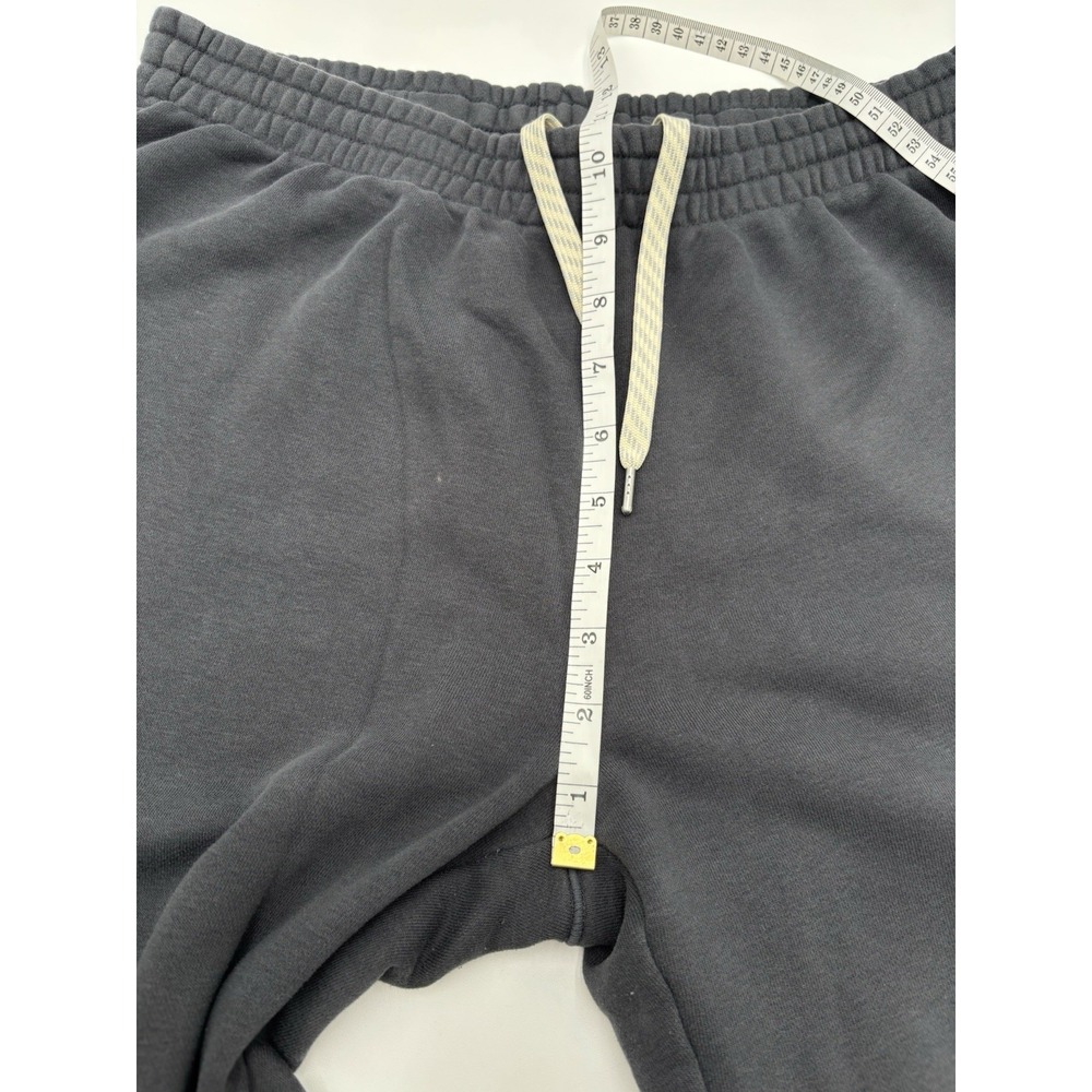 Vuori Sedona Straight Leg Sweatpants Women's Large Black 29" Inseam Side Slit - Picture 8 of 11
